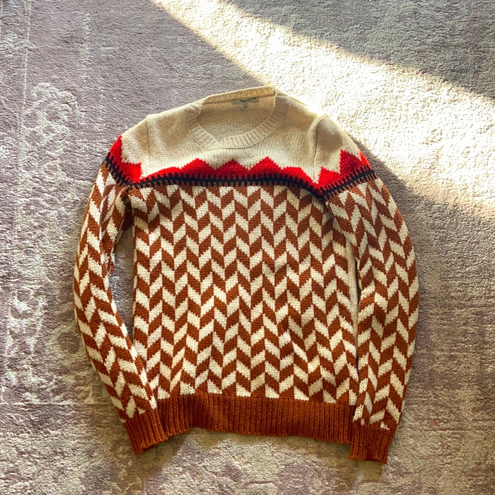 Madewell wool blend sweater